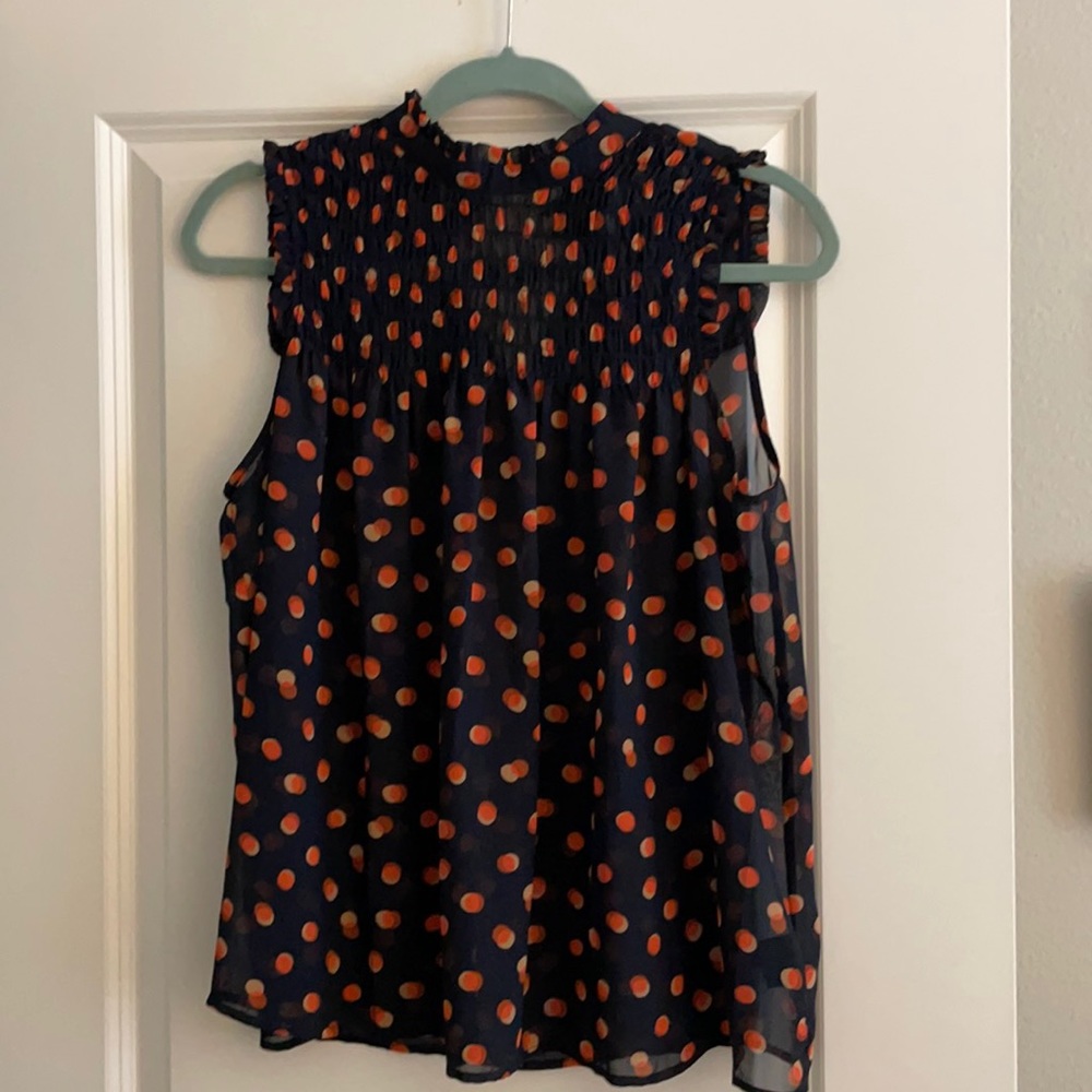 Polka dot top